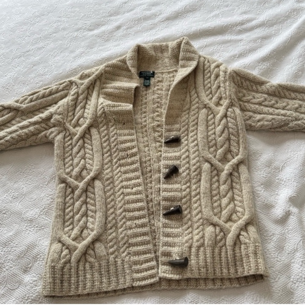 Cozy Cream Cable Knit Sweater